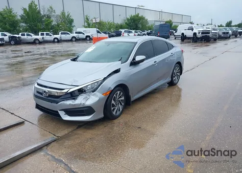 2018 Honda Civic Ex из США, поврежденный, VIN 2HGFC2F73JH592929